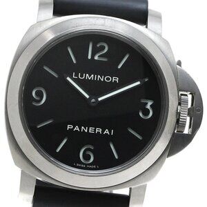 PANERAI Luminor base black Dial Hand Winding Men's Watch